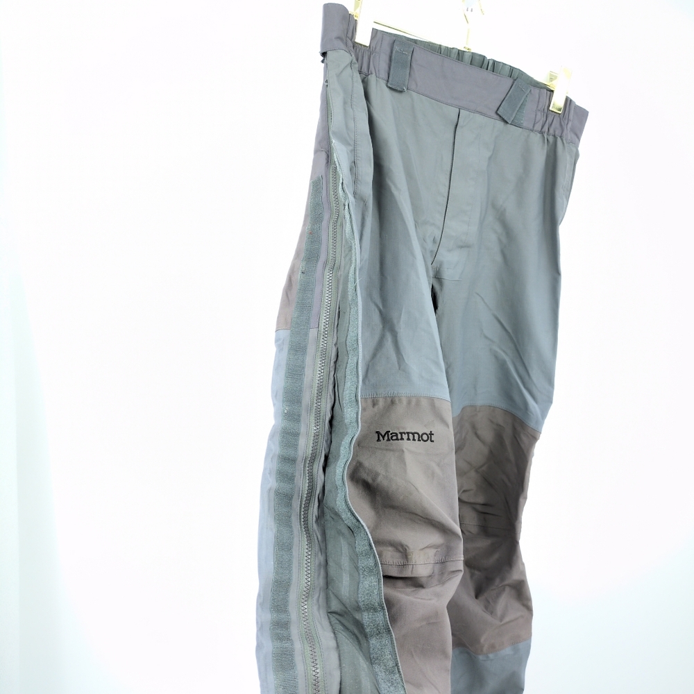 Marmot Goretex XCR Xtended Comfort Range Pants Waterproof Men's Medium Grey Rain - Picture 3 of 14